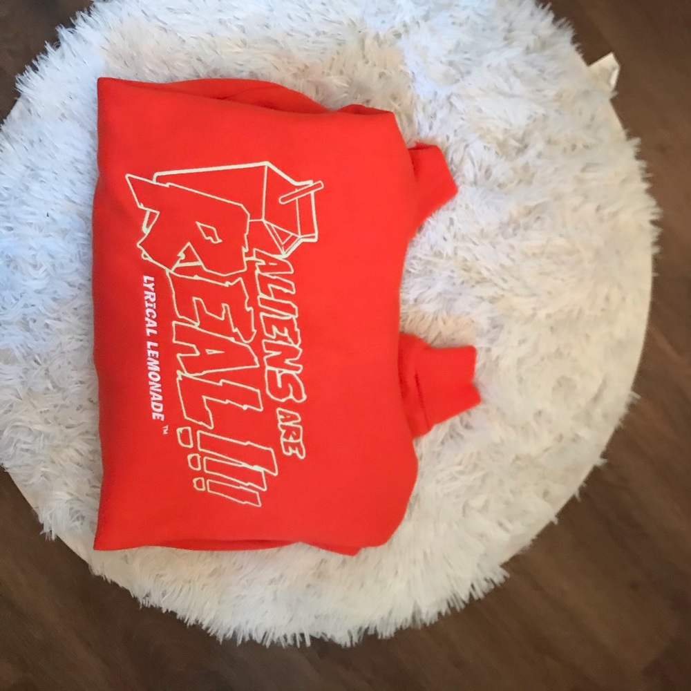 Lyrical Lemonade “aliens are real” hoodie
